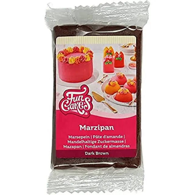 funcakes-marzipan-dark-brown-250-g image 1