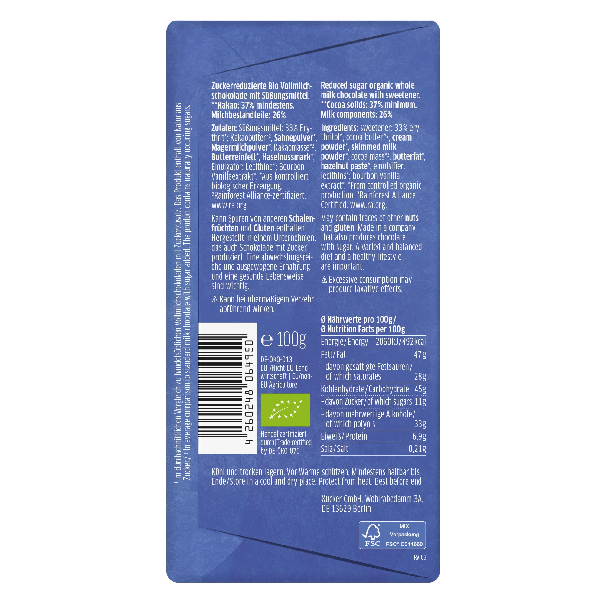 xucker-bio-schokoladen-set-zuckerfrei-3-x-100-g-mandel-meersalz-brezel-crunch-vo image 8