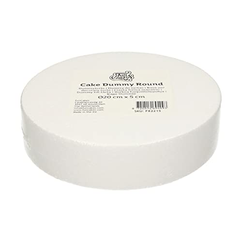 funcakes-cake-dummy-round-styropor-torte-rund-20-x-5-cm image 3