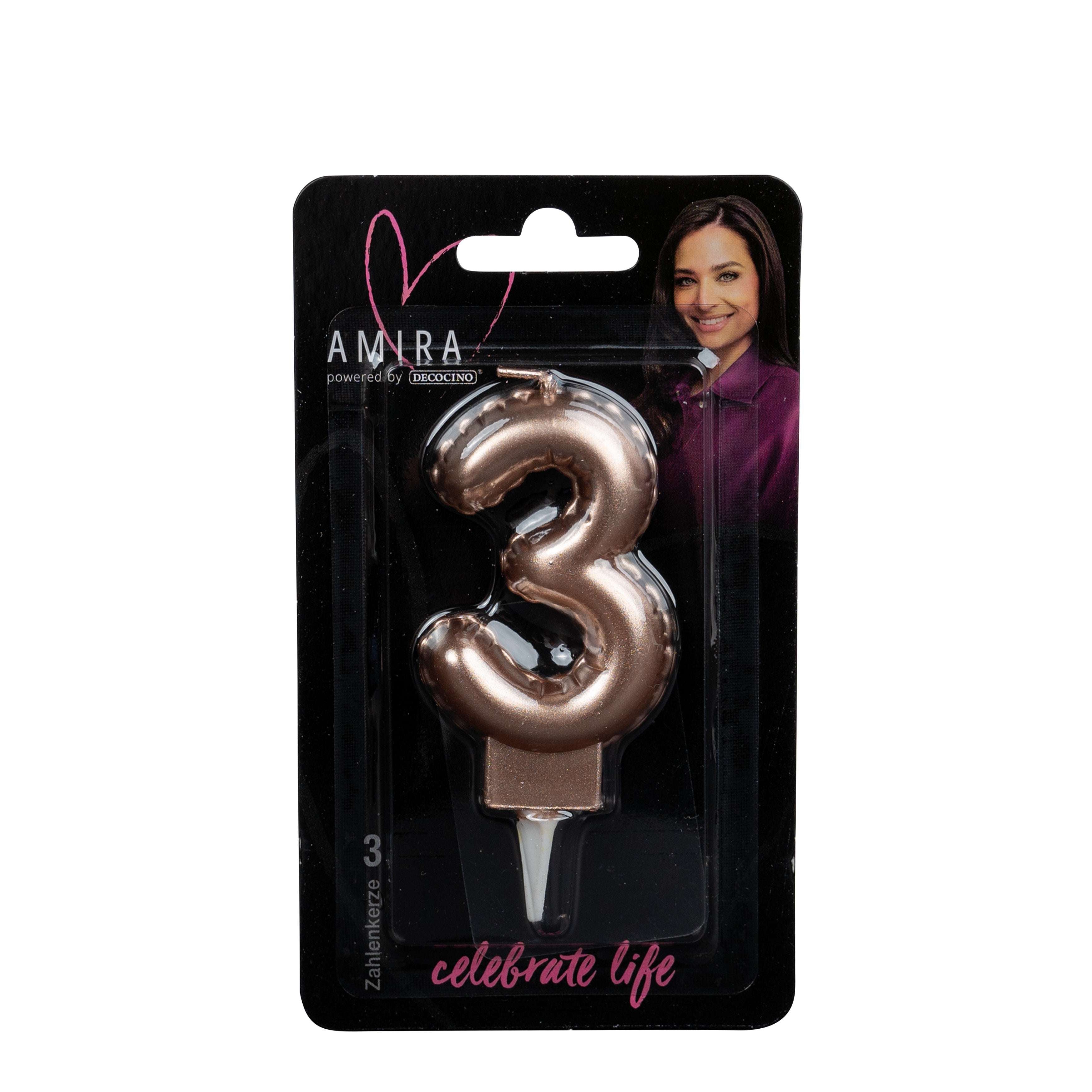 decocino-zahlenkerze-3-rosegold-by-amira-kerze-im-ballon-look image 1