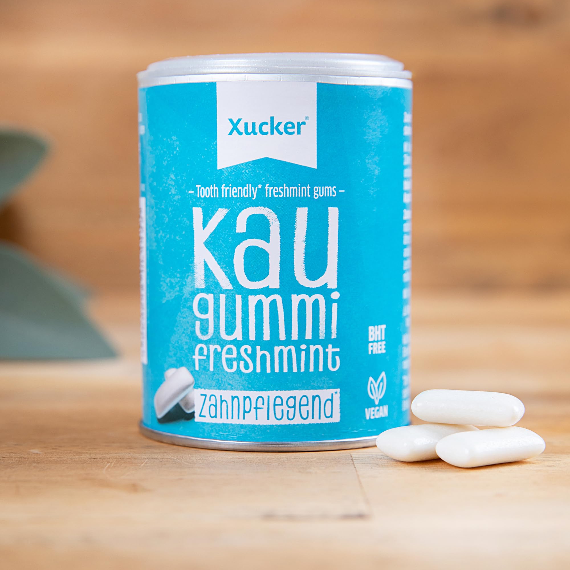xucker-zahnpflege-kaugummis-freshmint-xylit-100-g-dose-zuckerfrei image 6