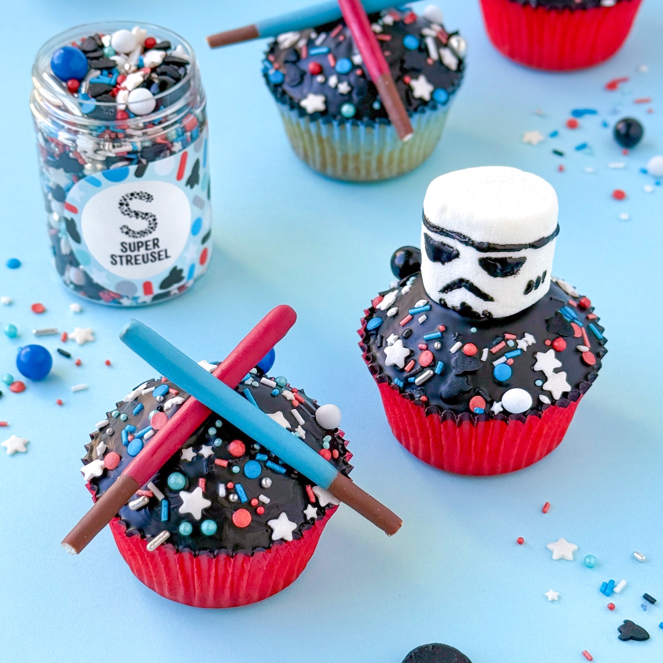 super-streusel-raketenpulver-streuselmix-weltraum-blau-silber image 5