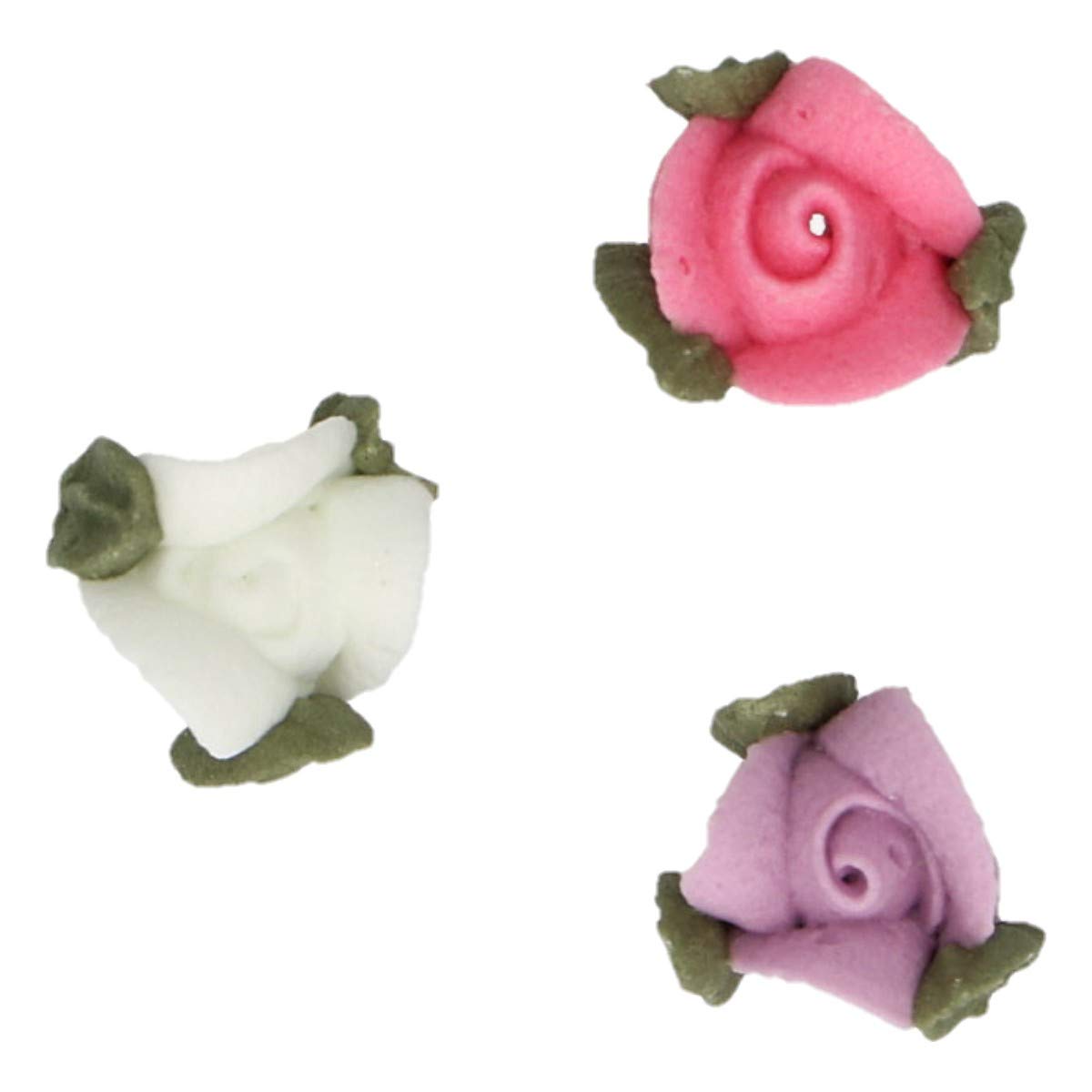funcakes-zucker-dekorationen-rosen-mit-bl-ttern-set-16-st-ck image 3
