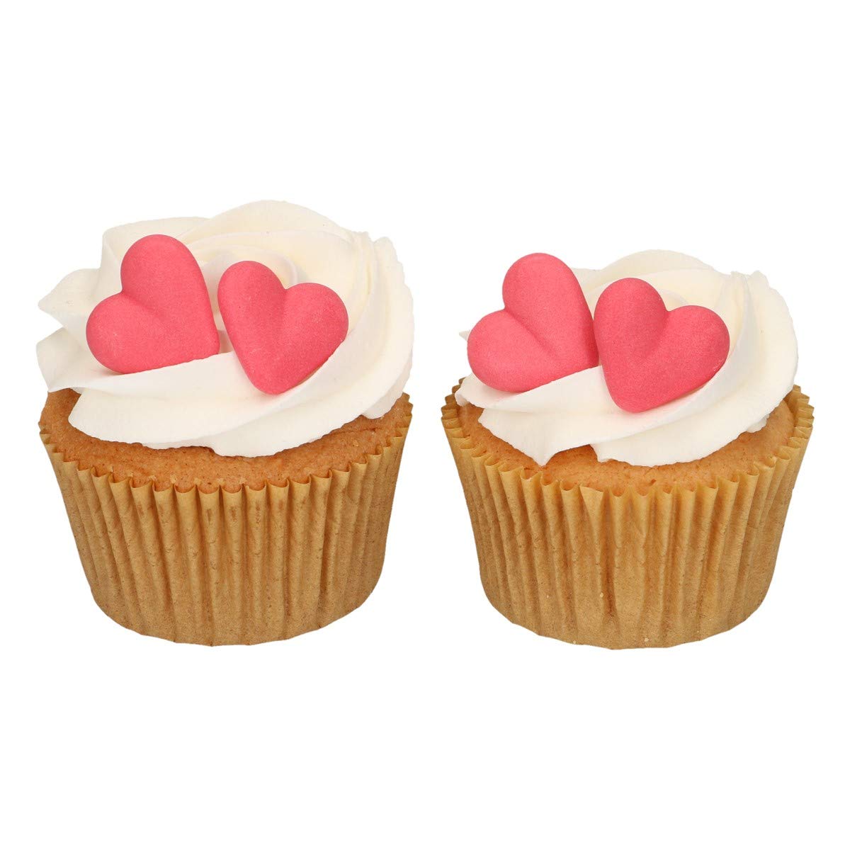 funcakes-sugar-decorations-zuckerfiguren-red-hearts-8-st-ck image 2