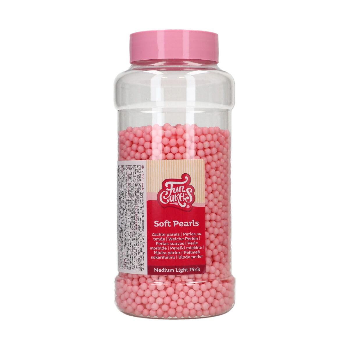 funcakes-soft-pearls-weiche-zuckerperlen-medium-red-500-g image 6