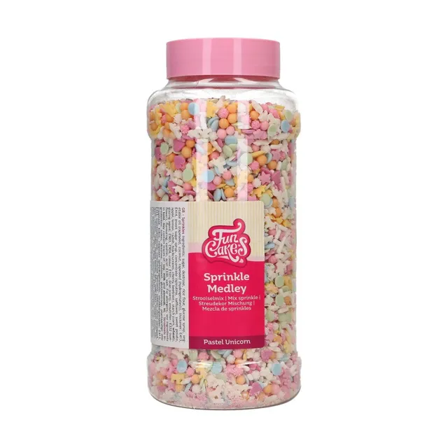 funcakes-sprinkle-medley-zuckerstreusel-pastel-unicorn-600-g image 1