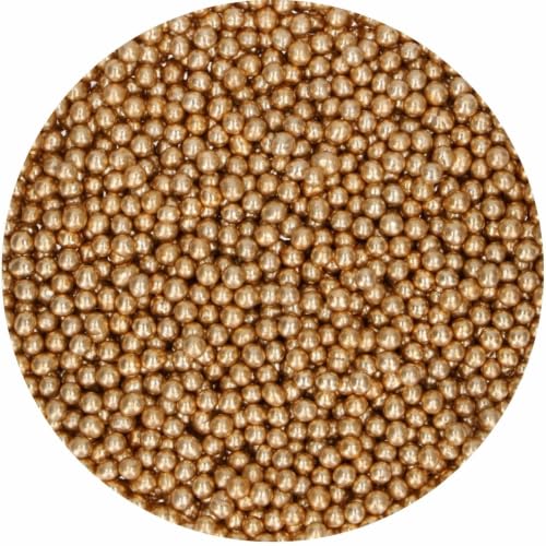 funcakes-sugar-pearls-zuckerstreusel-vintage-gold-80-g image 5