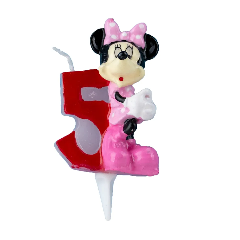 decocino-mini-maus-zahlenkerze-5-3d-geburtstagskerze-1-stk image 1