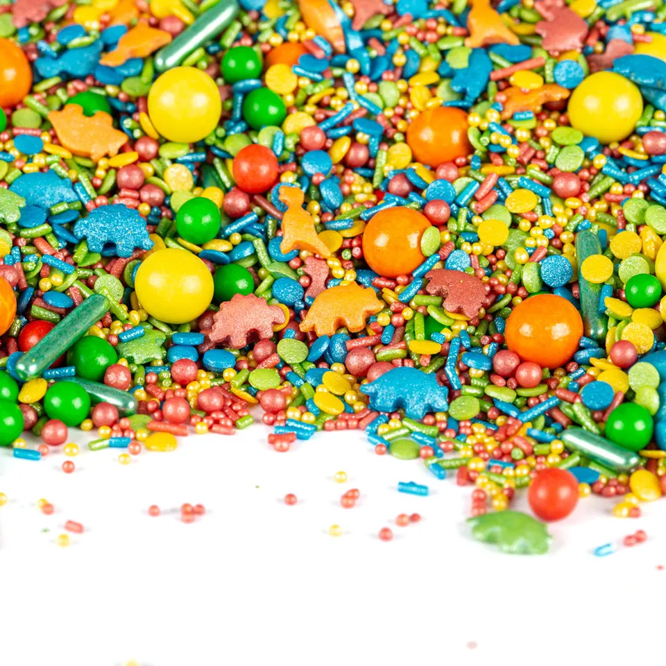 super-streusel-dinoparty-bunte-streusel-mit-dinos image 1