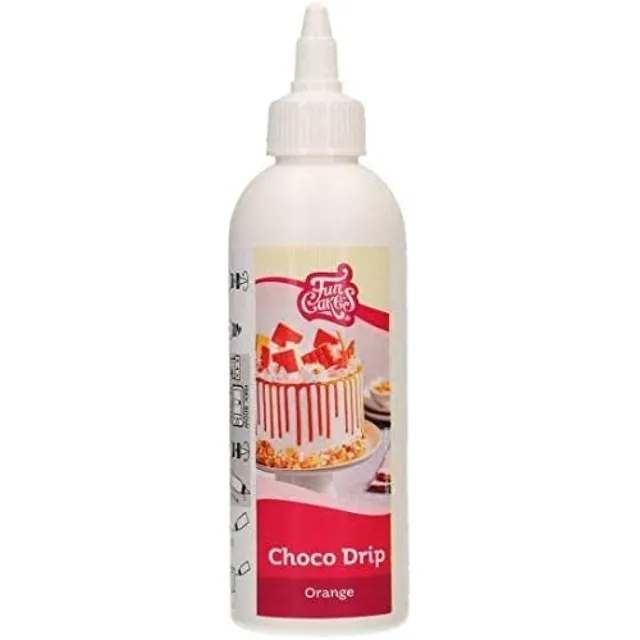 funcakes-cake-drip-zuckerglasur-orange-180-g image 1