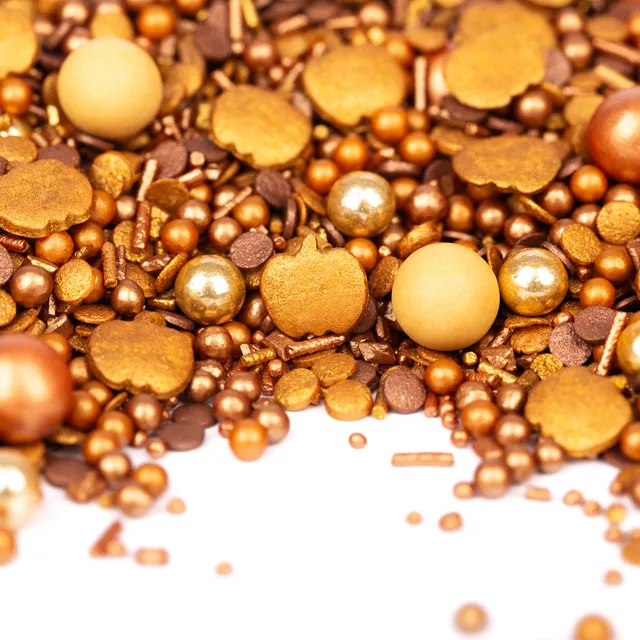 super-streusel-herbstgold-streuselmix-mit-k-rbis-in-gold-braun image 1