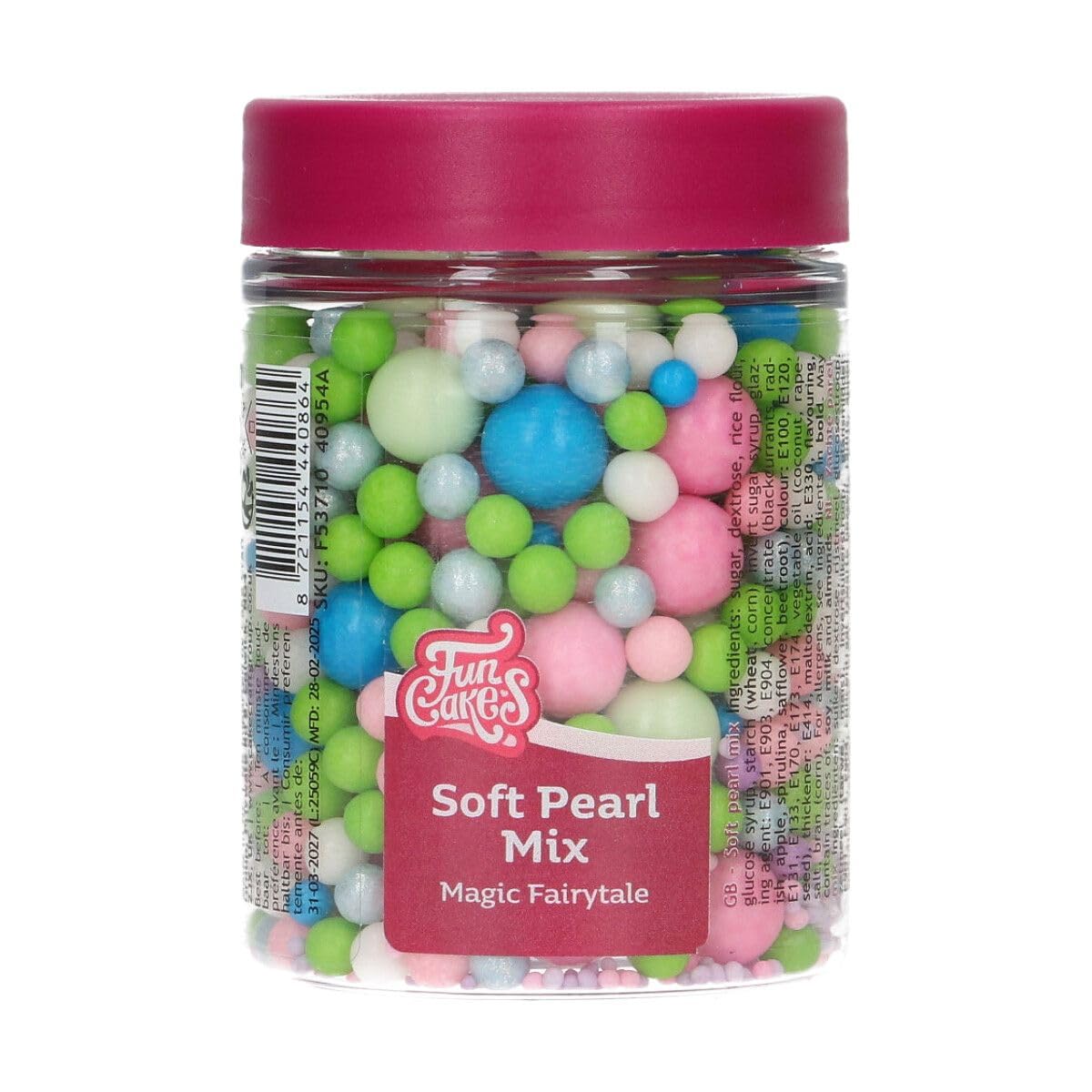 funcakes-soft-pearls-watermelon-party-weiche-zuckerperlen-80-g image 5
