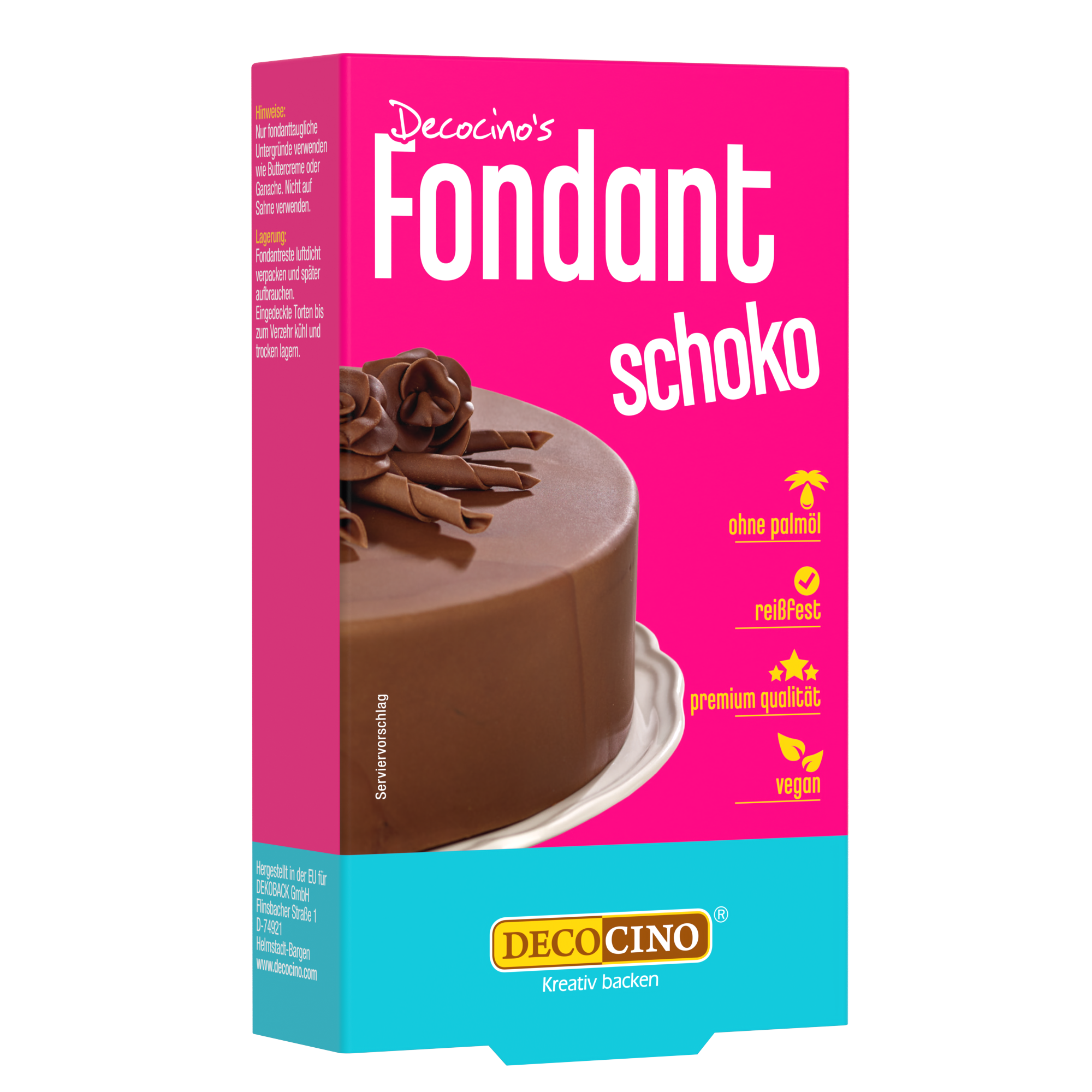 decocino-fondant-schoko-250g-rollfondant-mit-schokogeschmack image 1
