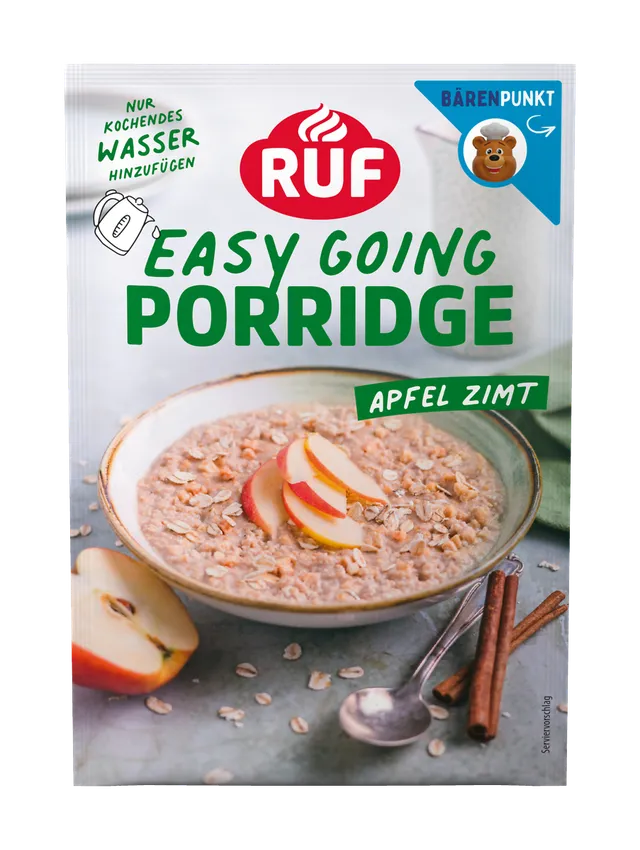 ruf-easy-going-porridge-apfel-zimt-portionsbeutel image 1