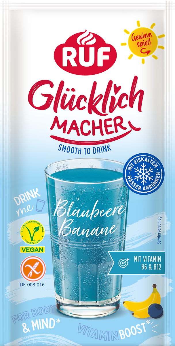 ruf-gl-cklichmacher-smooth-to-drink-blaubeere-banane-getr-nkepulver image 1