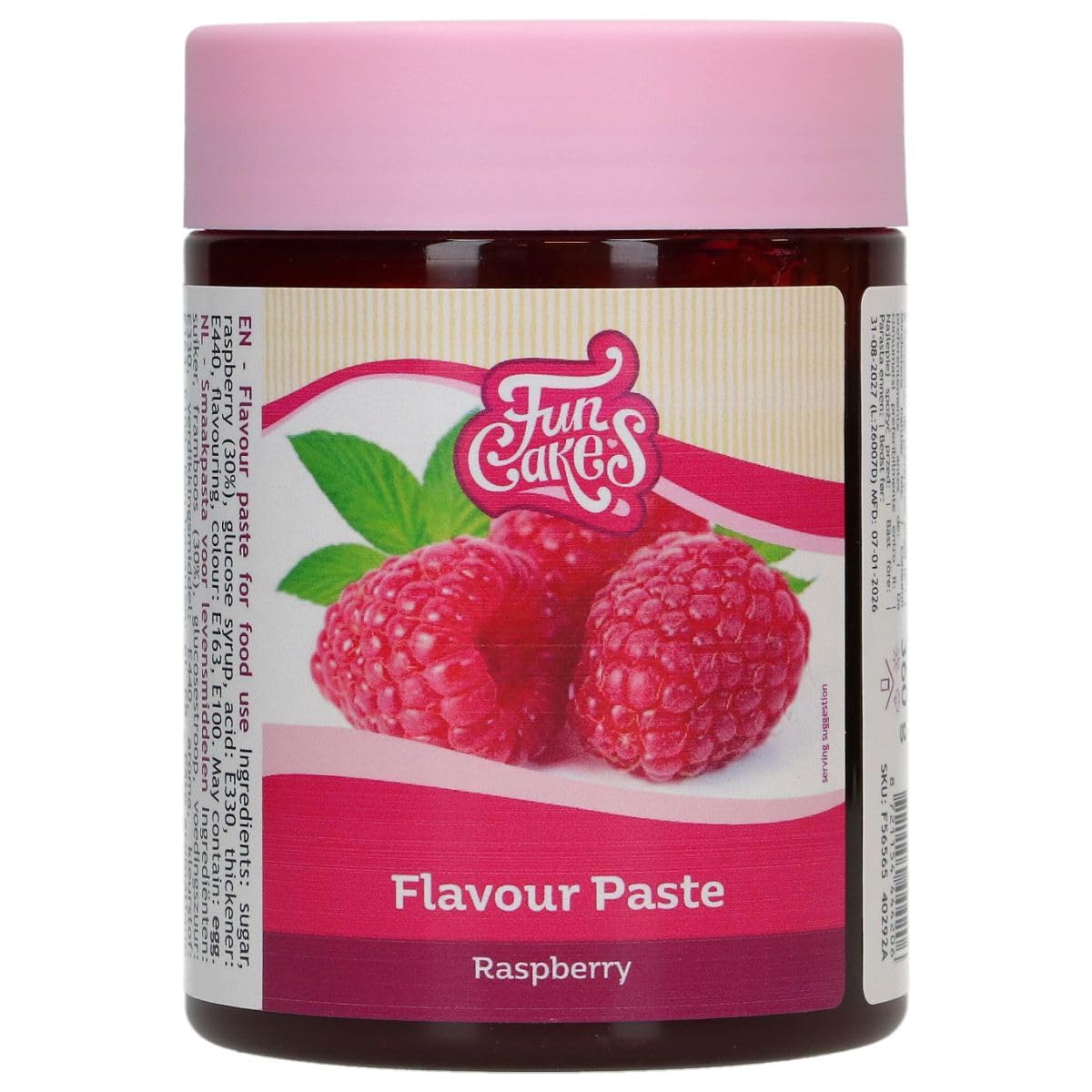 funcakes-flavour-paste-geschmackspaste-raspberry-himbeere-120g image 3