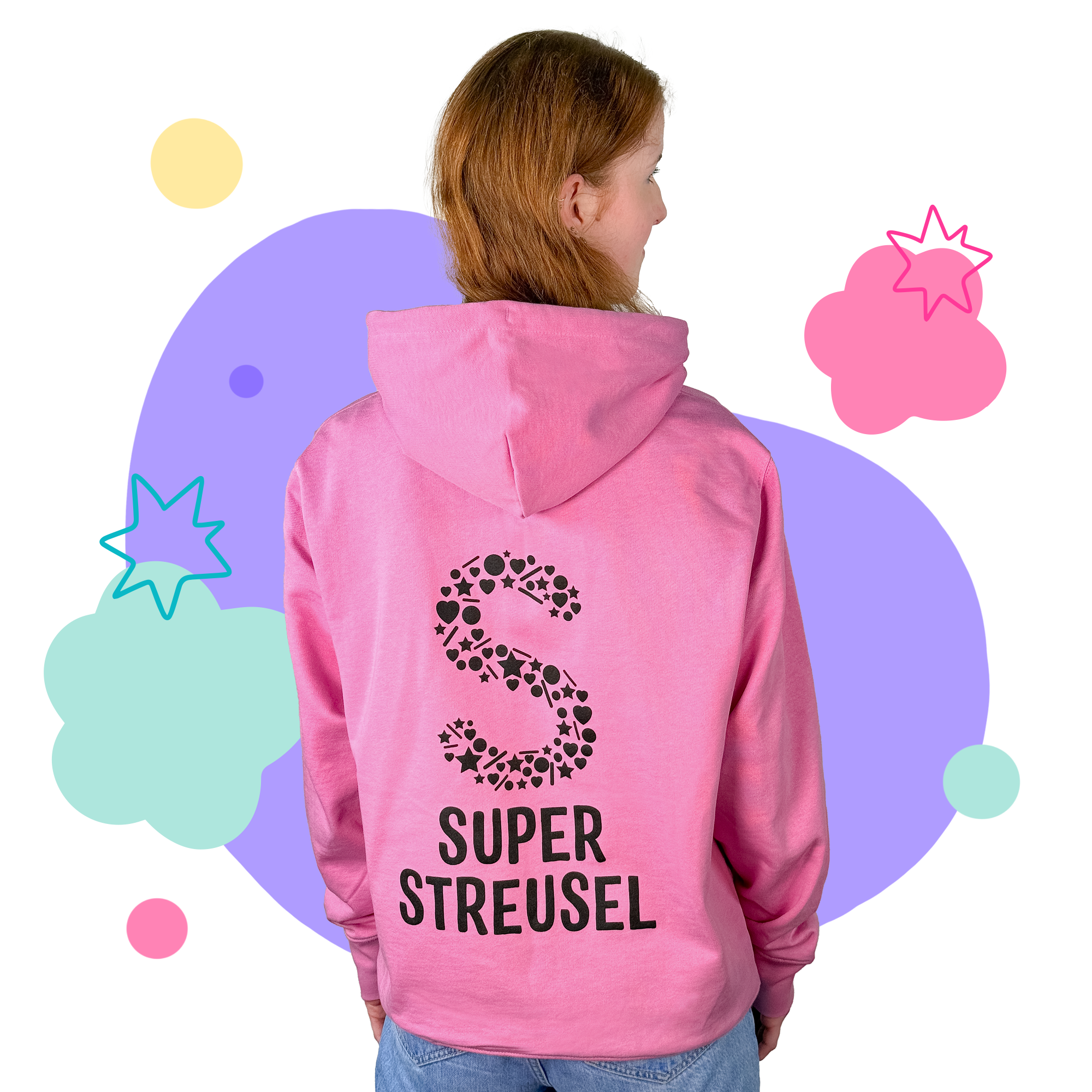 super-streusel-superhoodie-hoodie-pink image 5