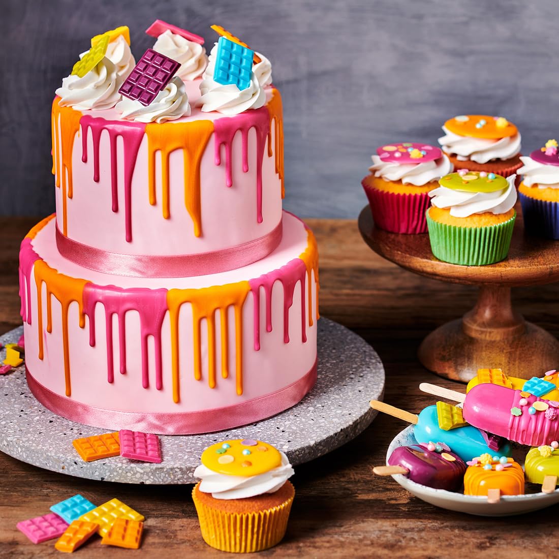 funcakes-sugar-paste-rollfondant-sweet-pink-250-g image 3