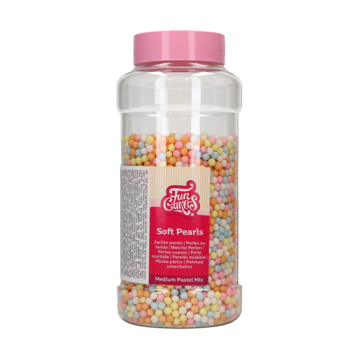 funcakes-soft-pearls-weiche-zuckerperlen-medium-red-500-g image 7