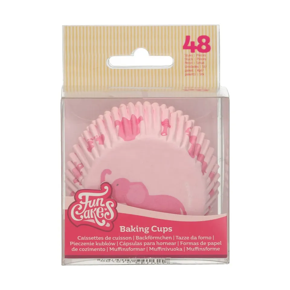 funcakes-baking-cups-baby-pink-cupcake-und-muffinf-rmchen-48-st-ck image 1
