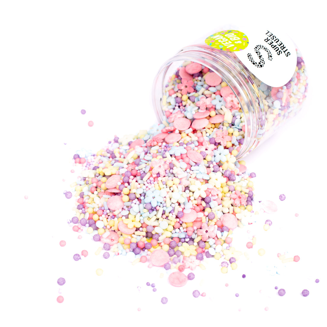 super-streusel-pustebl-mchen-pastell-flower-streuselmix-vegan image 3