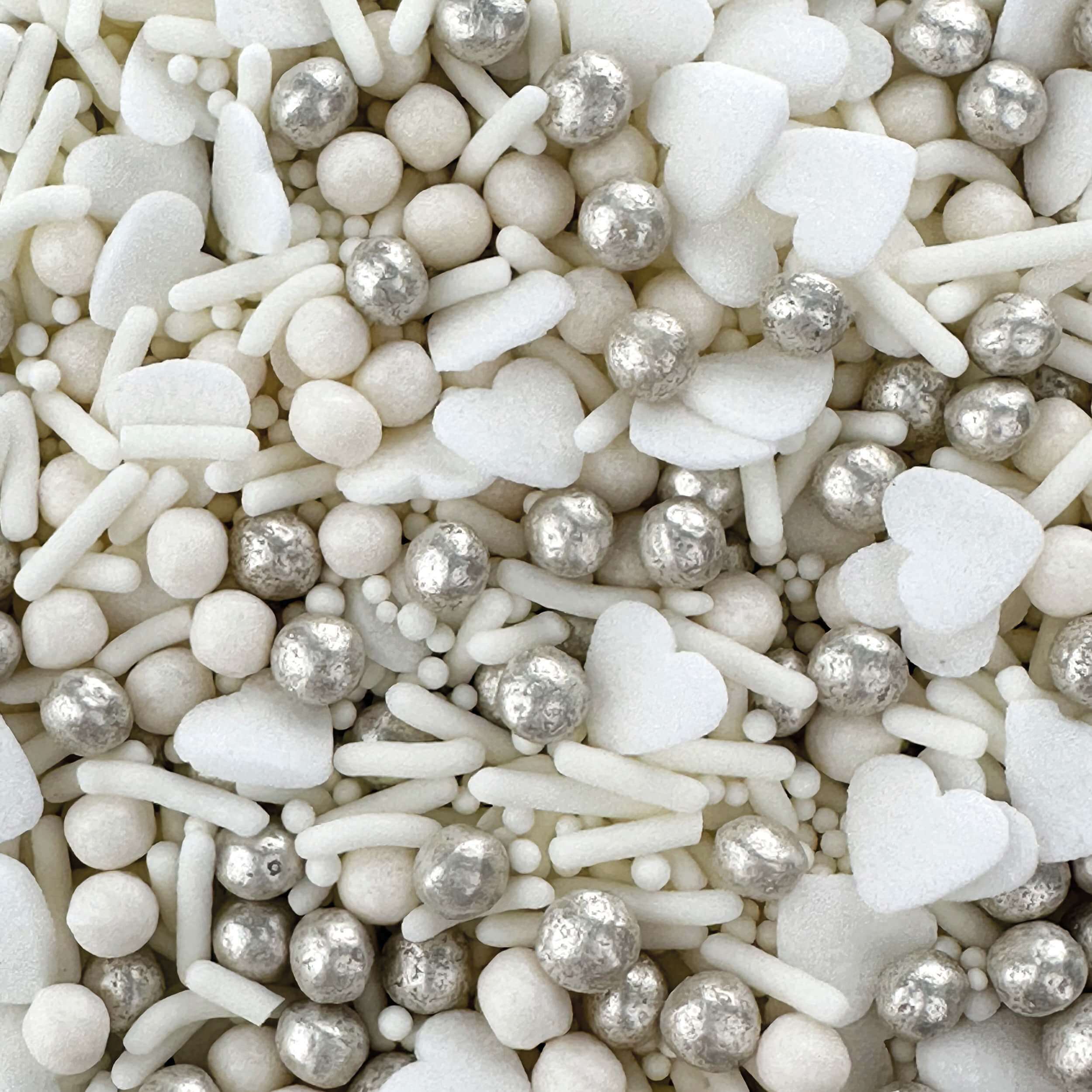 decocino-luxury-love-streusel-mix-im-glas-105g-wei-silber-perlen image 3