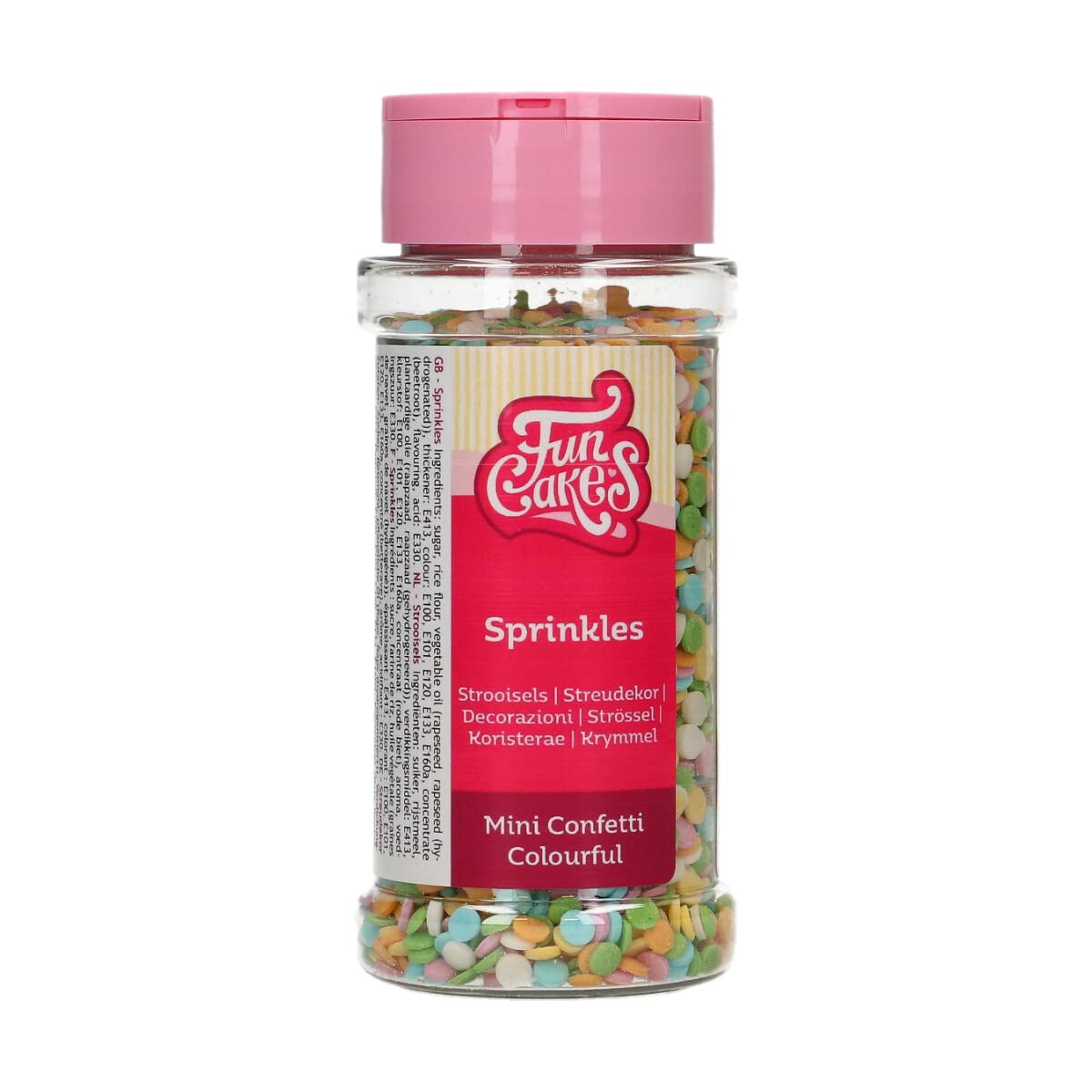 funcakes-sprinkles-zuckerstreusel-confetti-6-mm-60-g image 6