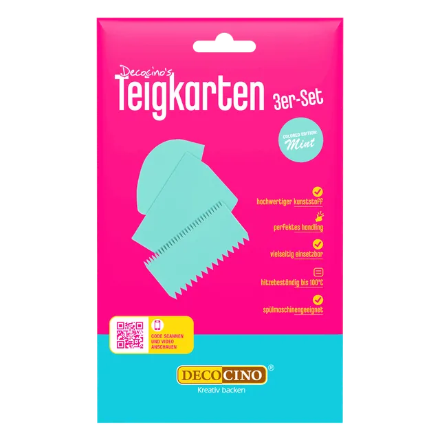 decocino-teigkarten-set-mint-edition-3-tlg image 1
