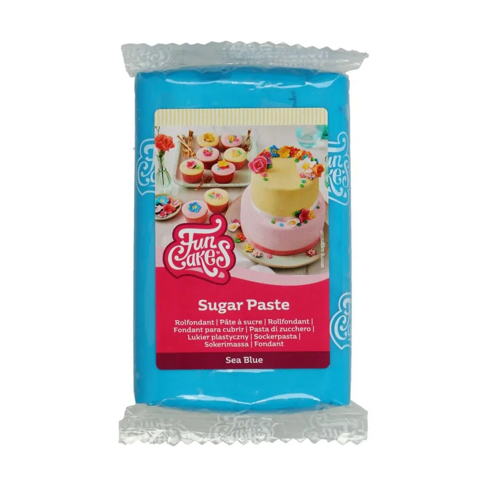 funcakes-rollfondant-sea-blue-sugar-paste-250-g image 1
