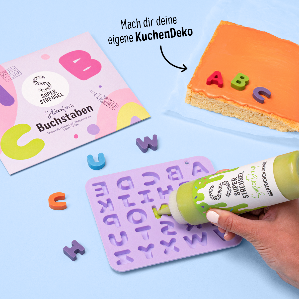 super-streusel-silikonform-buchstaben-backzubeh-r-f-r-superdrip image 2