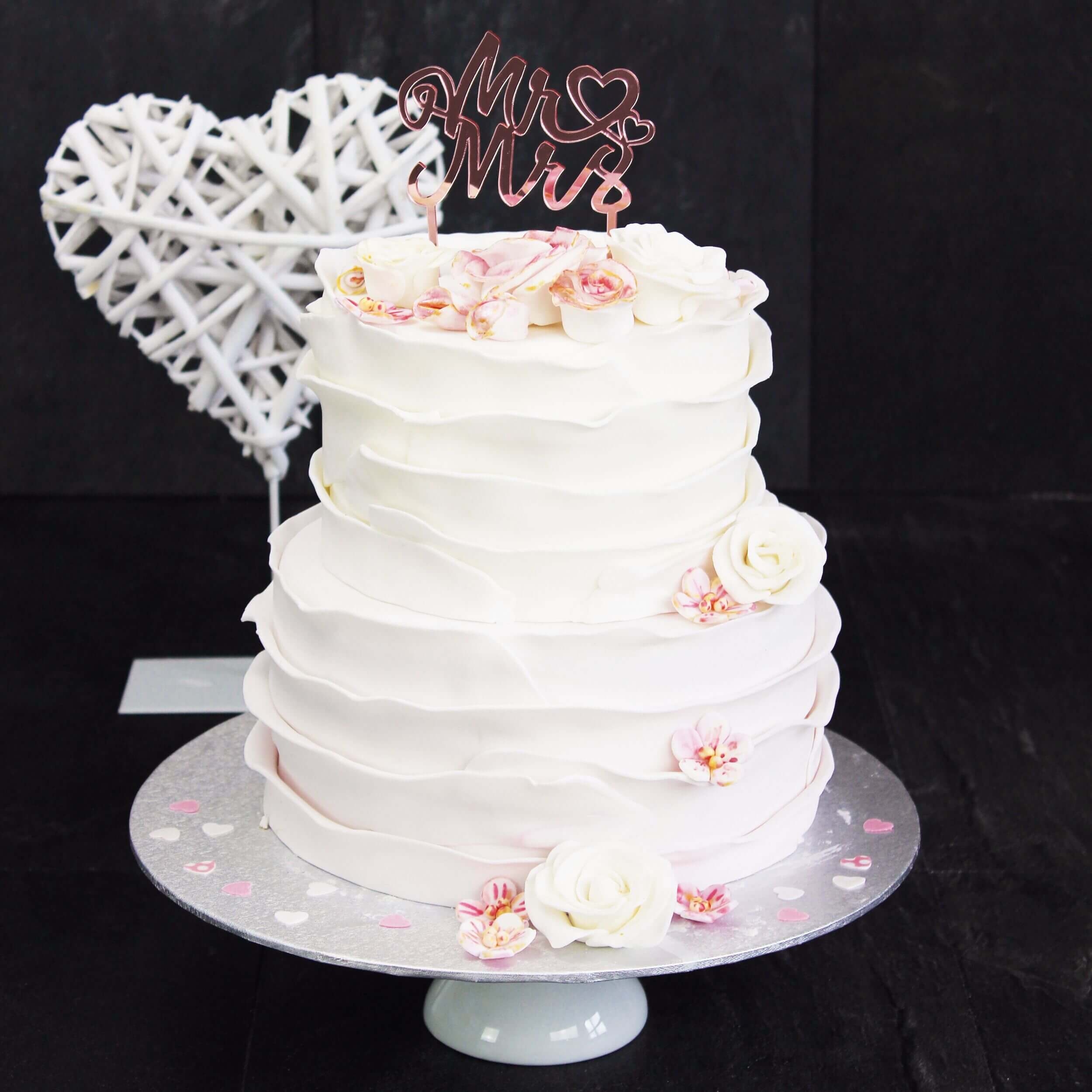 decocino-cake-topper-mr-mrs-hochzeitstorten-stecker-aus-acryl-in-ros image 2