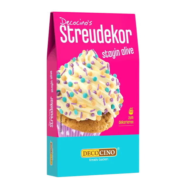 decocino-streudekor-stayin-alive-40g-zuckerstreusel-mix image 1