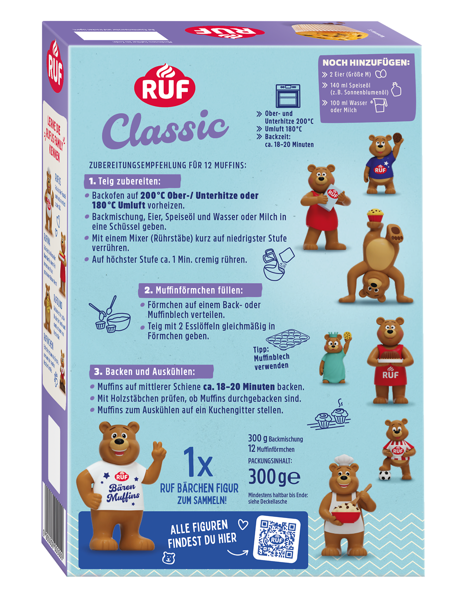 ruf-b-ren-muffins-classic-backmischung-12-muffins-mit-sammelfigur image 2