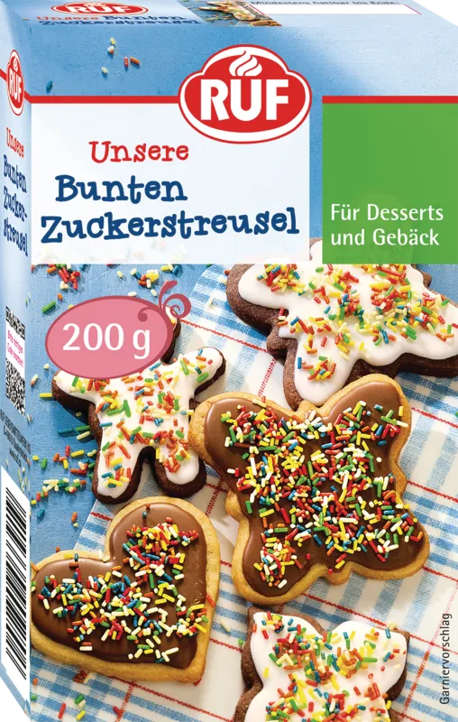 ruf-bunte-zuckerstreusel-200-g-dekorstreusel image 1