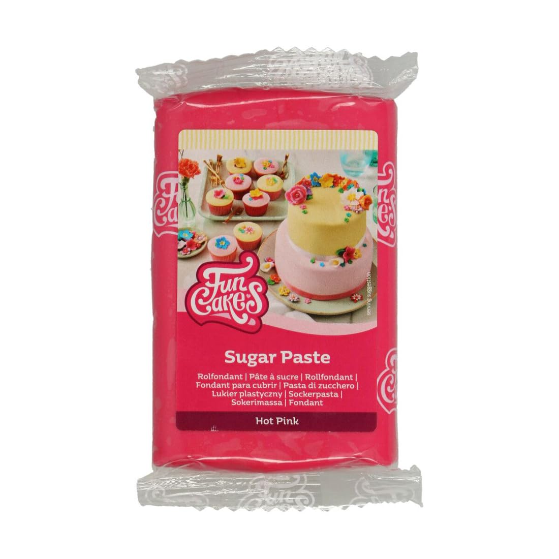 funcakes-rollfondant-hot-pink-250-g-zuckerpaste-zum-eindecken-und-modellieren image 1