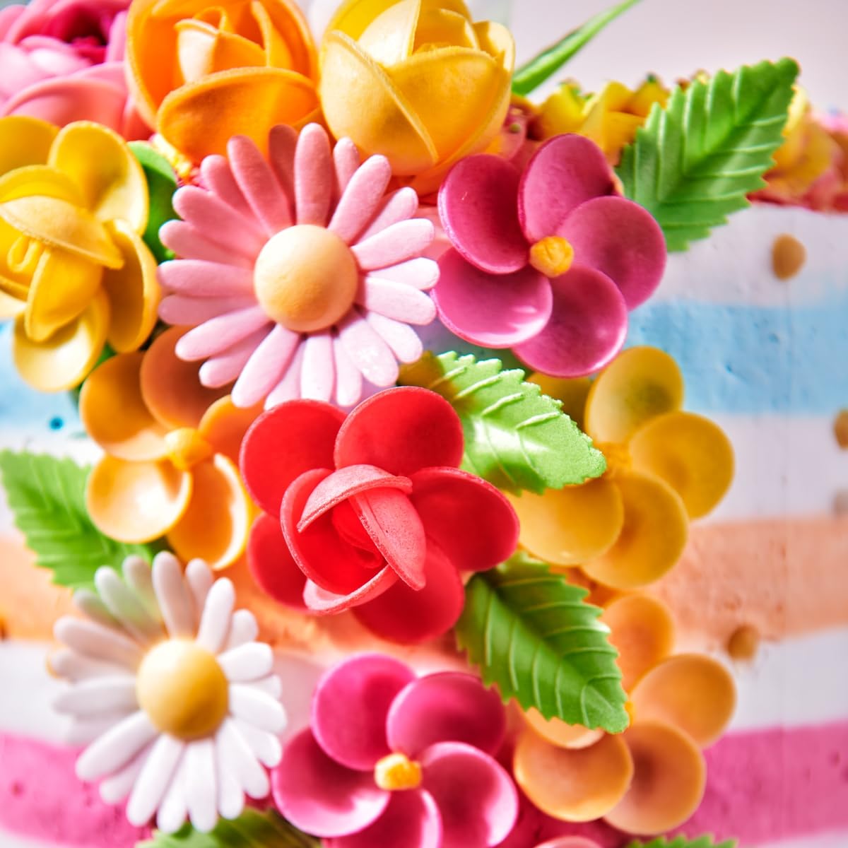 funcakes-edible-wafer-flowers-essbare-blumen-green-leaves-50-st-ck image 5