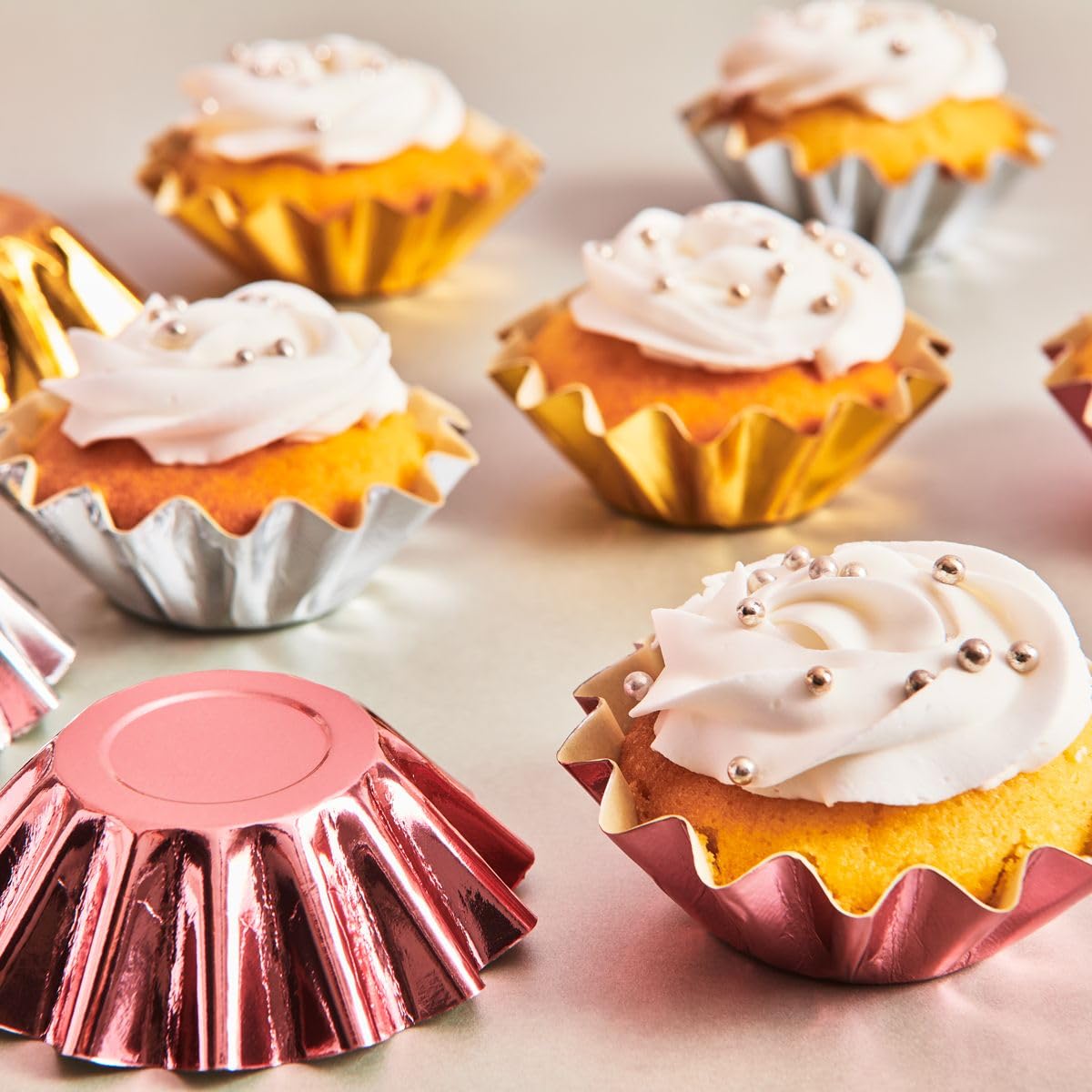 funcakes-bloom-baking-cups-metallic-gold-backf-rmchen-48-st-ck image 4