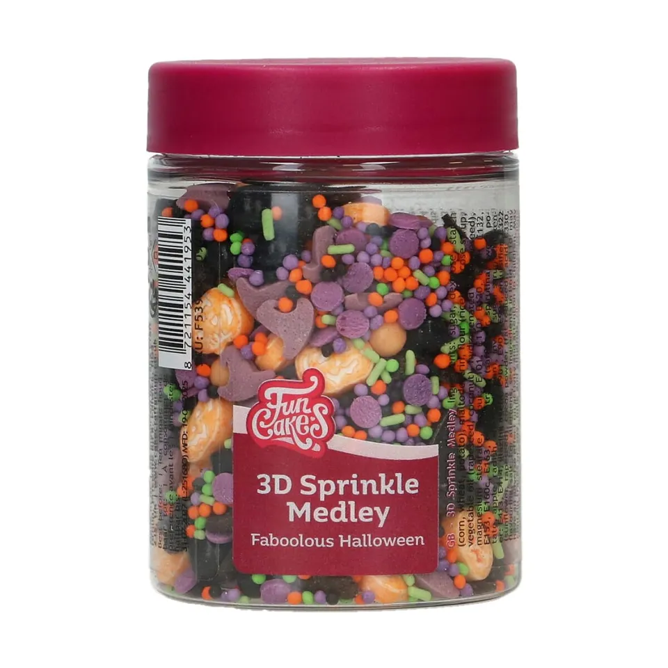 funcakes-3d-sprinkle-medley-zuckerstreusel-faboolous-halloween-70-g image 1