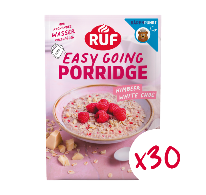 ruf-porridge-himbeer-white-chocolate-monats-vorrat-30-st-ck image 1