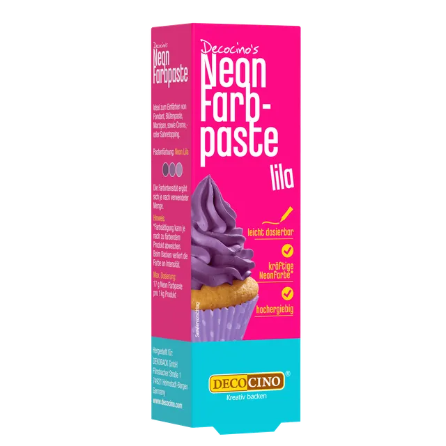 decocino-neon-farbpaste-lila-25-g image 1