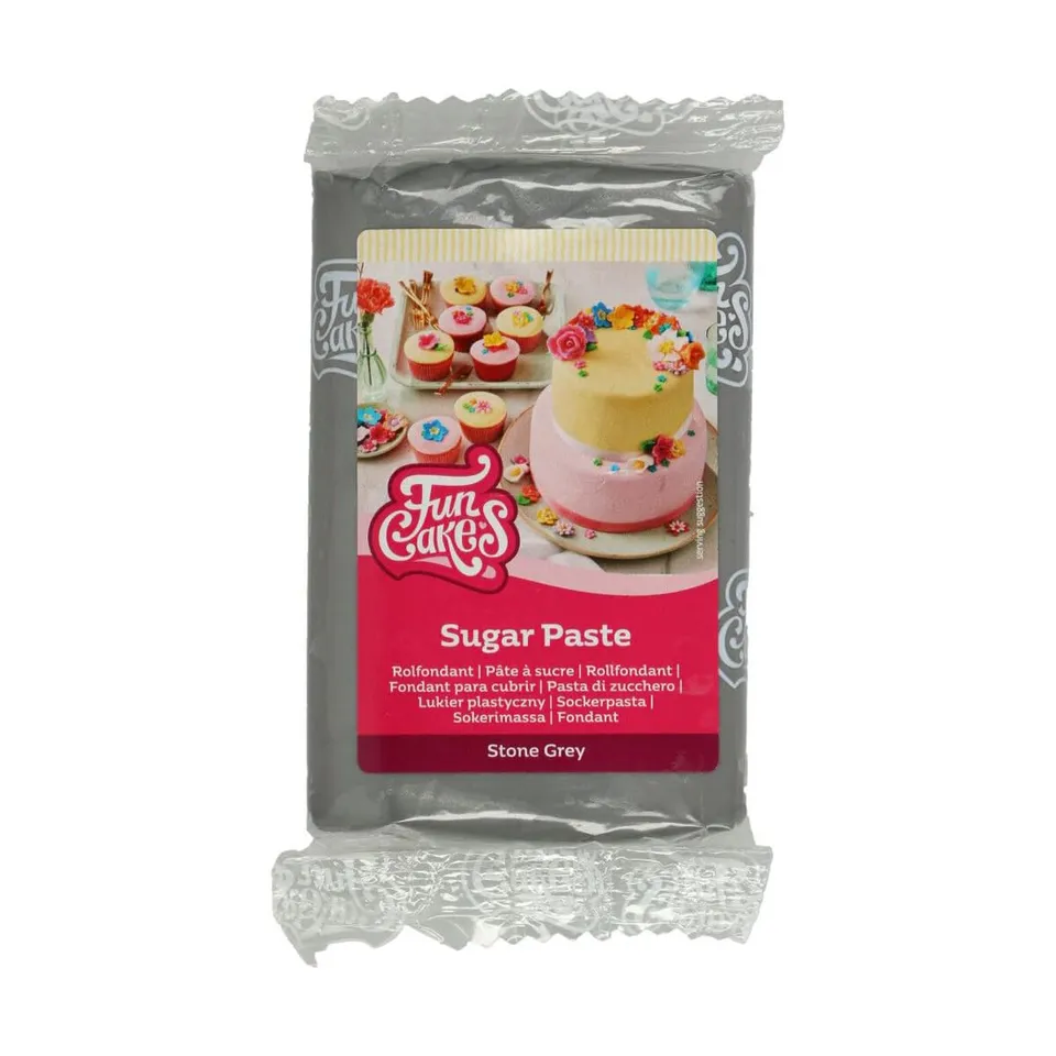 funcakes-rollfondant-zuckerpaste-stone-grey-250-g image 1