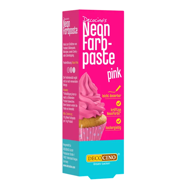 decocino-neon-farbpaste-pink-lebensmittelfarbe-25g image 1