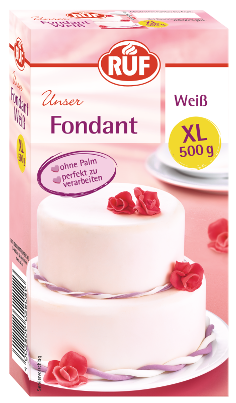 ruf-fondant-wei-500-g-rollfondant-zum-eindecken-und-modellieren image 1