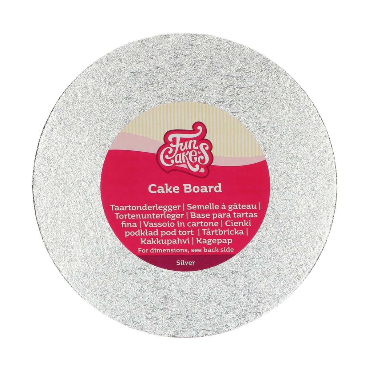 funcakes-cake-board-round-tortenunterlage-silber-22-5-cm-1-st-ck image 4