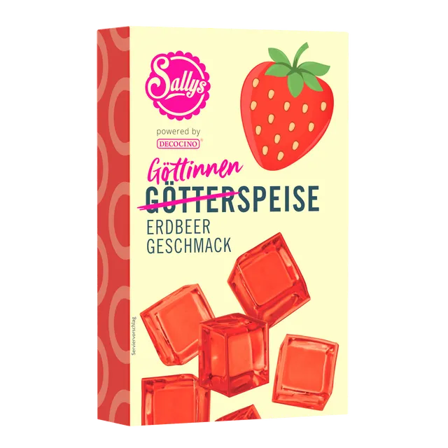 sally-powered-by-decocino-g-tterspeise-erdbeer-2x15g-dessertpulver image 1