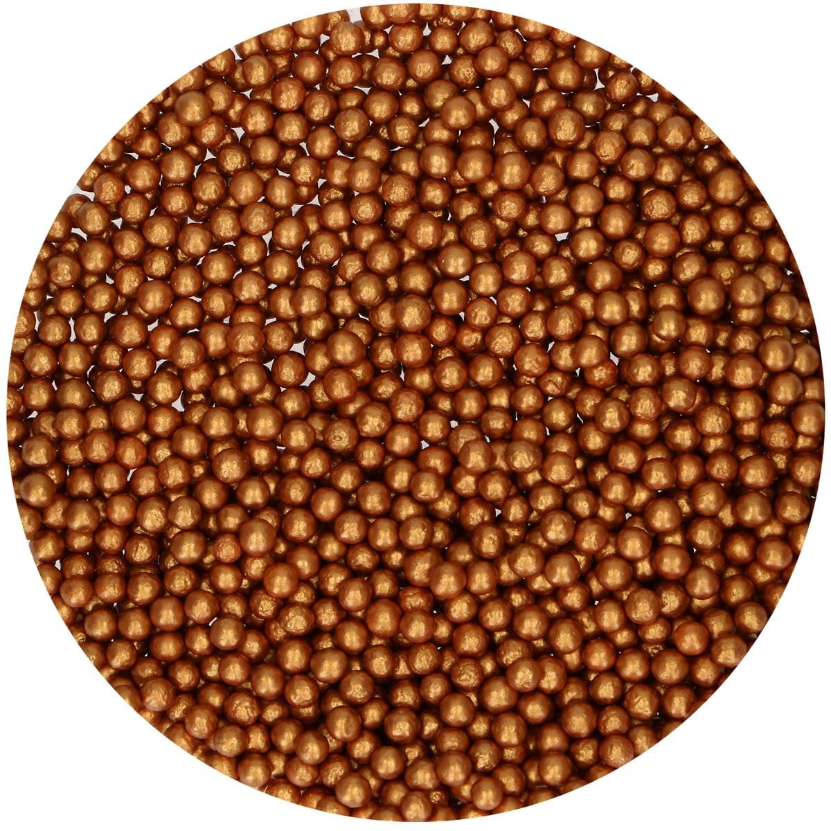 funcakes-soft-pearls-zuckerperlen-bronzegold-70-g image 2