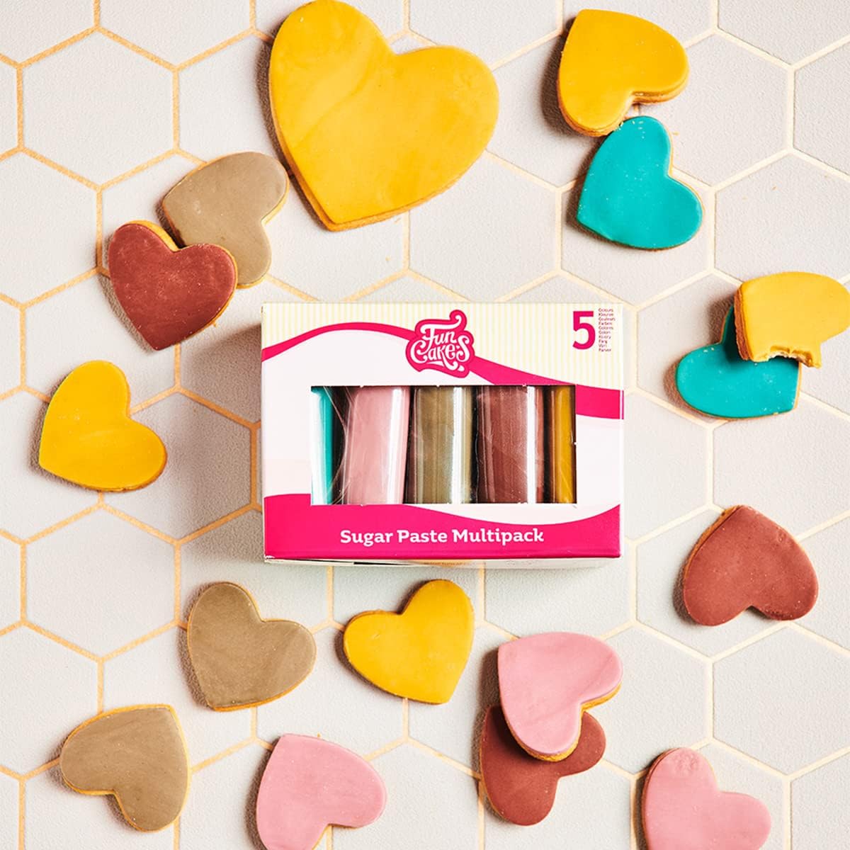 funcakes-rollfondant-multipack-earth-5x100-g-tortendekoration image 3