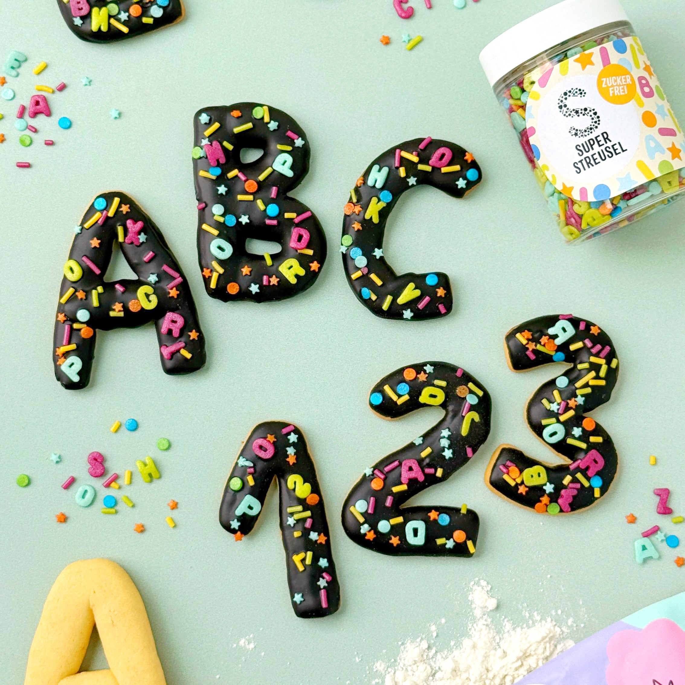 super-streusel-abindieschule-zuckerfreier-veganer-buchstaben-streuselmix-zur-ein image 4
