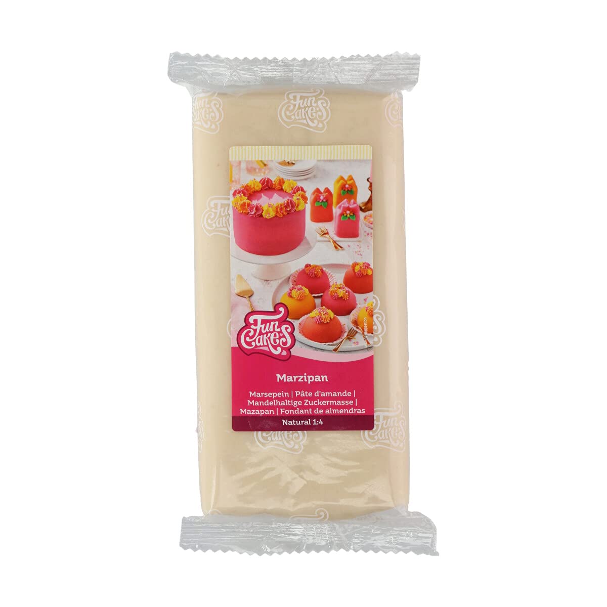 funcakes-marzipan-natural-1-4-1-kg-zum-eindecken-und-modellieren image 1