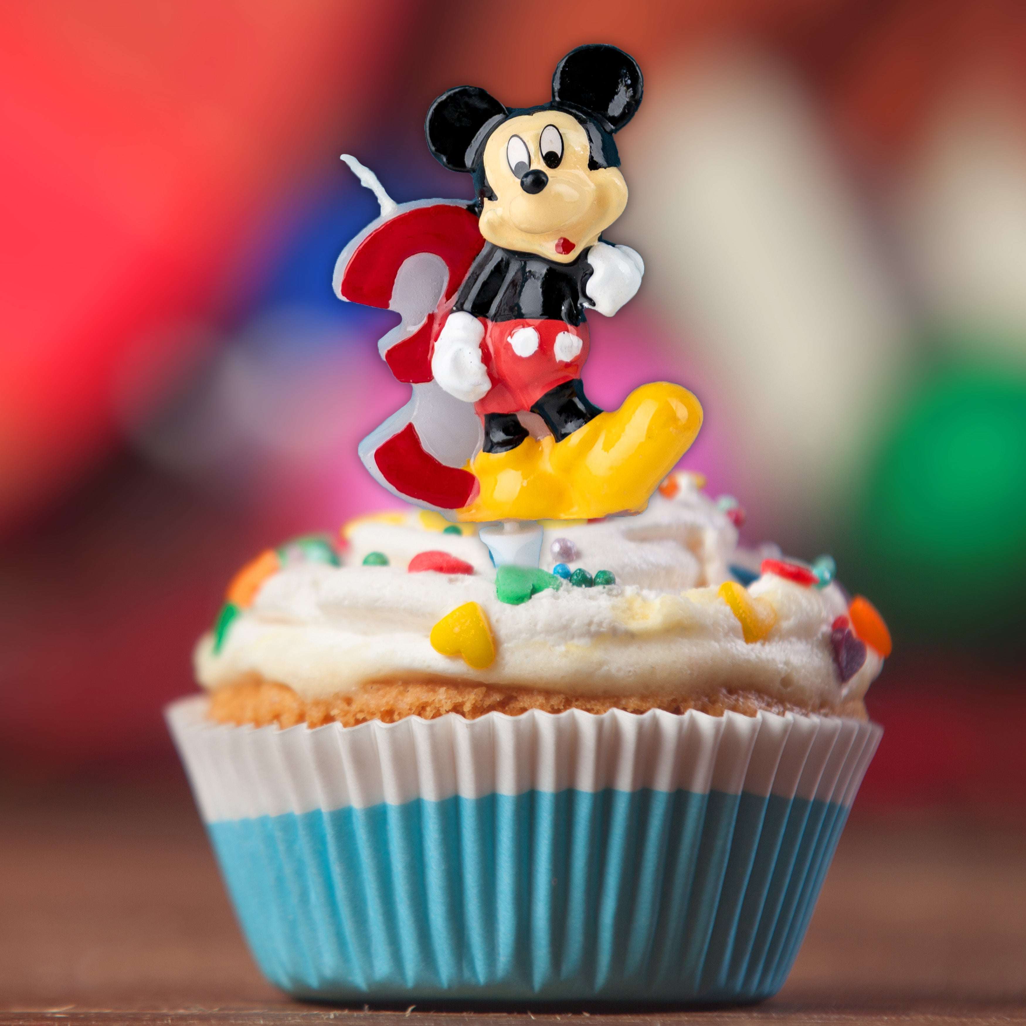decocino-mickey-maus-zahlenkerze-3-3d-kerze-1-stk image 2